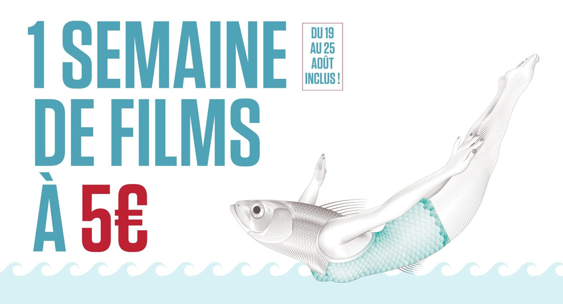 1 semaine de films à 5€ !